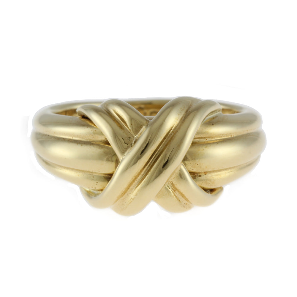 ティファニー TIFFANY&Co. シグネチャー リング・指輪 8号 18金