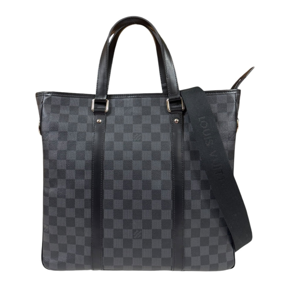 LOUIS VUITTON Louis Vuitton Tadao PM Dami Graphit Business Bag