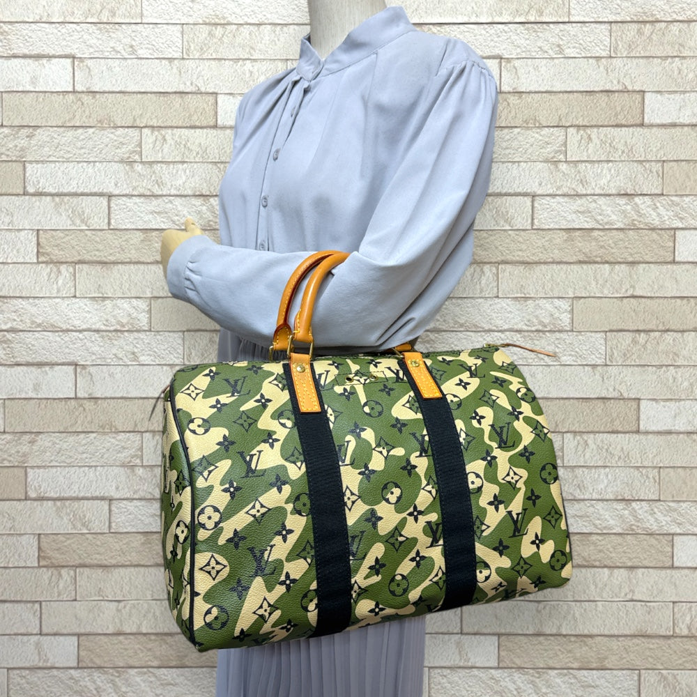 LOUIS VUITTON ルイヴィトン スピーディ35 モノグラモフラージュ