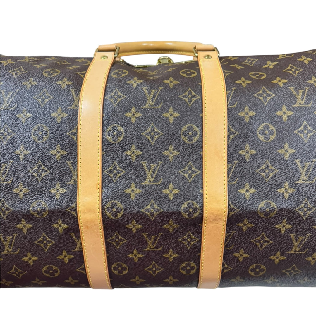 LOUIS VUITTON ルイヴィトン キーポル55バンドリエール モノグラム