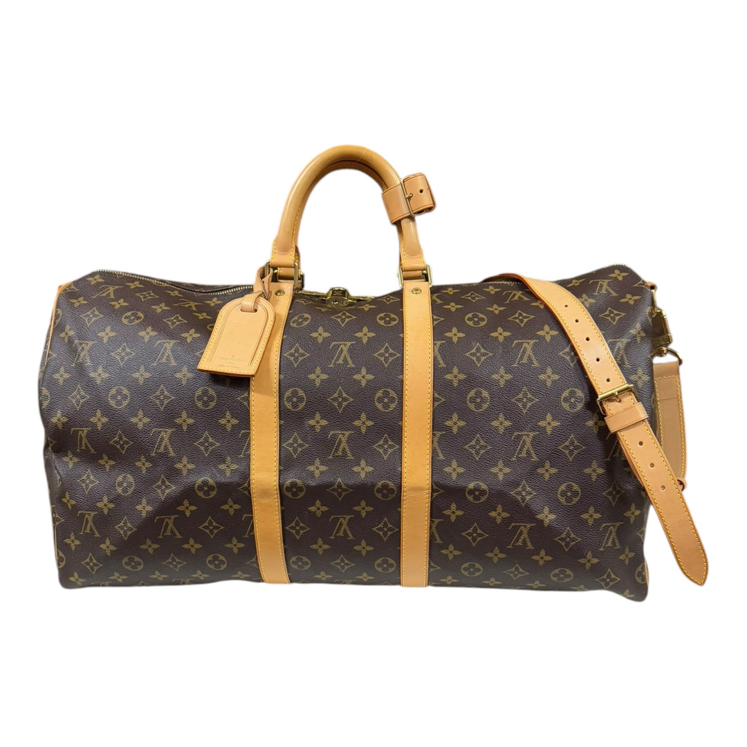 LOUIS VUITTON ルイヴィトン キーポル55バンドリエール モノグラム