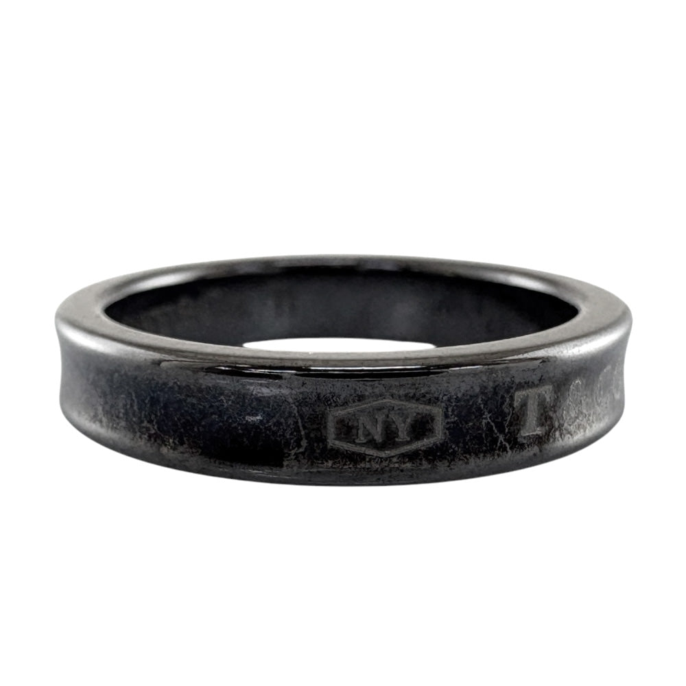 TIFFANY&Co. ティファニー 1837 ナロー リング 指輪 14号 チタン ユニ