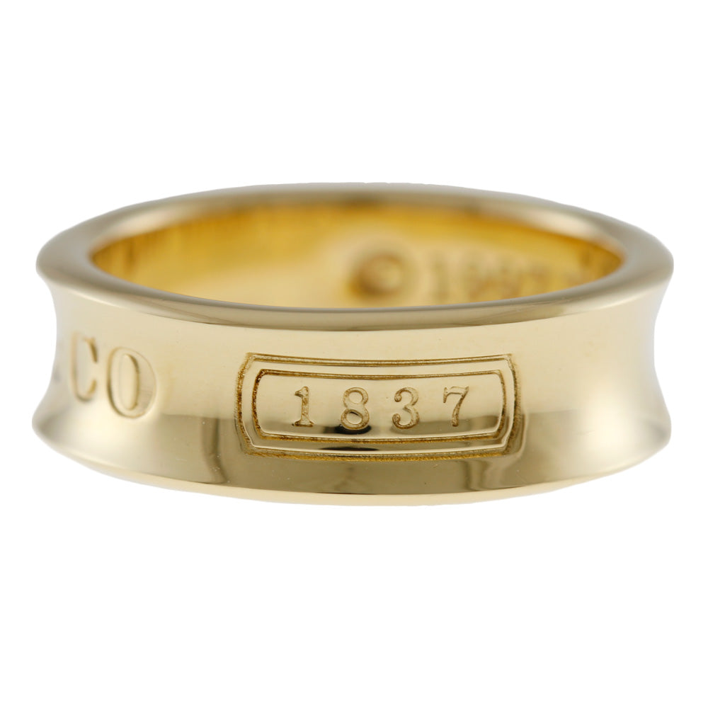 TIFFANY&Co. ティファニー 1837 ナロー リング 指輪 10号 18金 K18