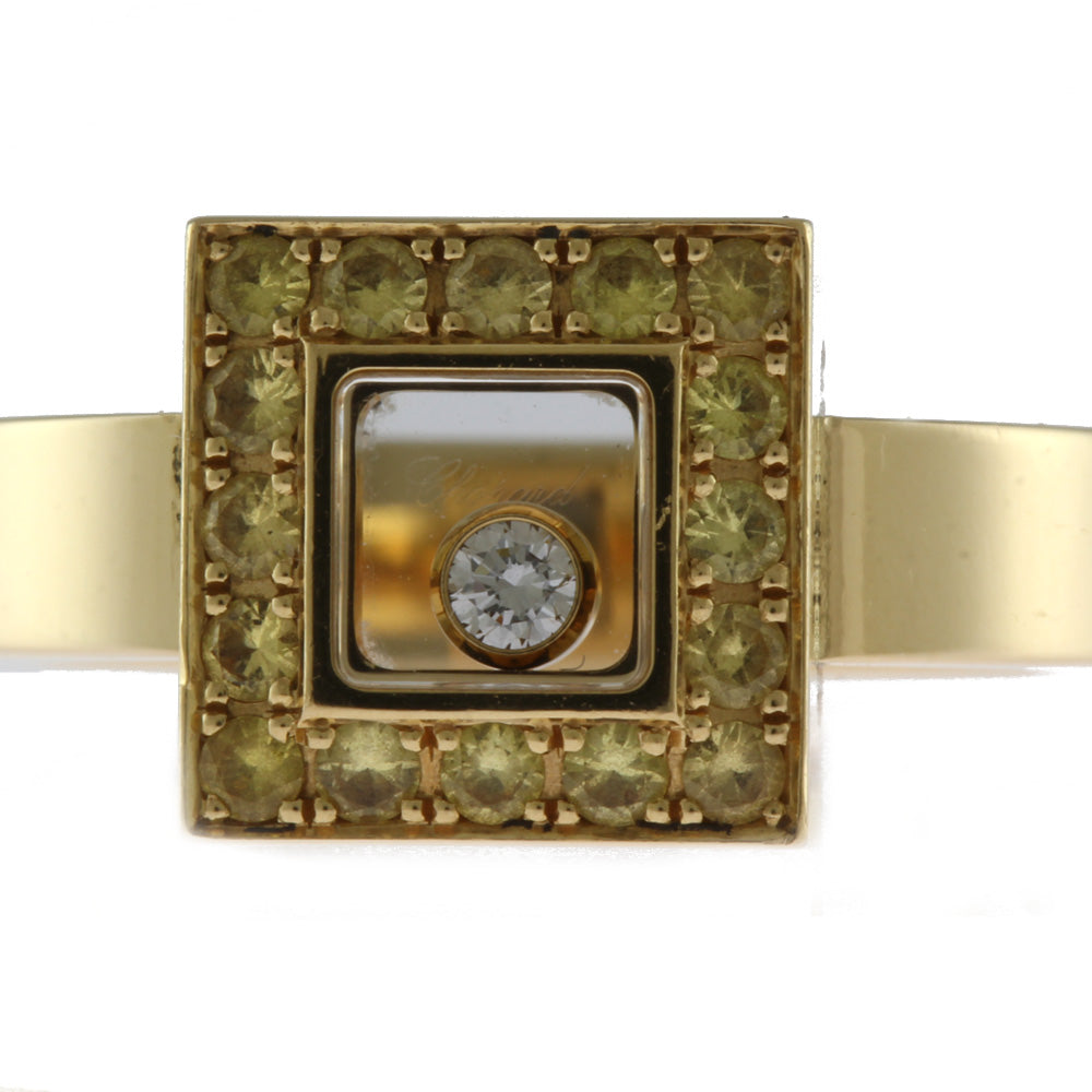 Chopard ショパール ハッピーダイヤモンド リング 指輪 13号 18金 K18