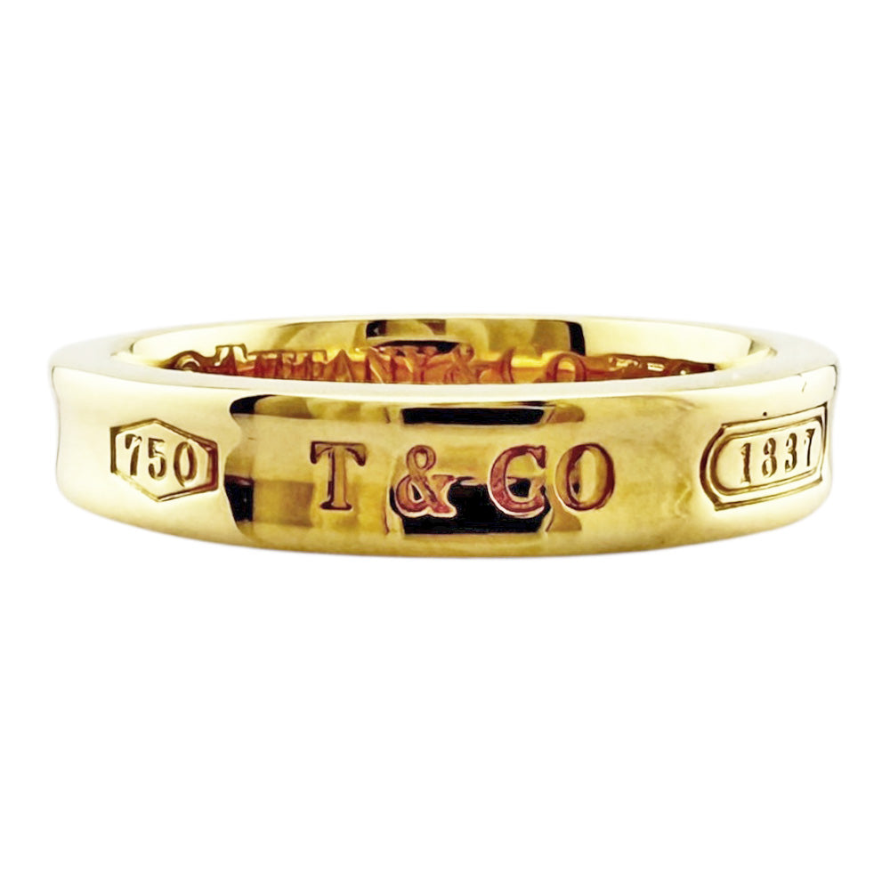 TIFFANY&Co. ティファニー 1837ナロー リング 指輪 13号 18金 K18