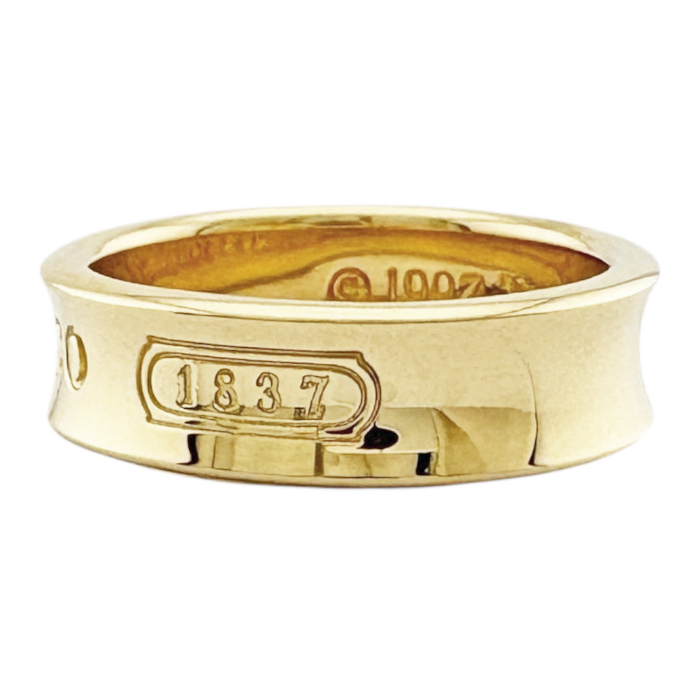 TIFFANY&Co. ティファニー 1837ナロー リング 指輪 16号 18金 K18
