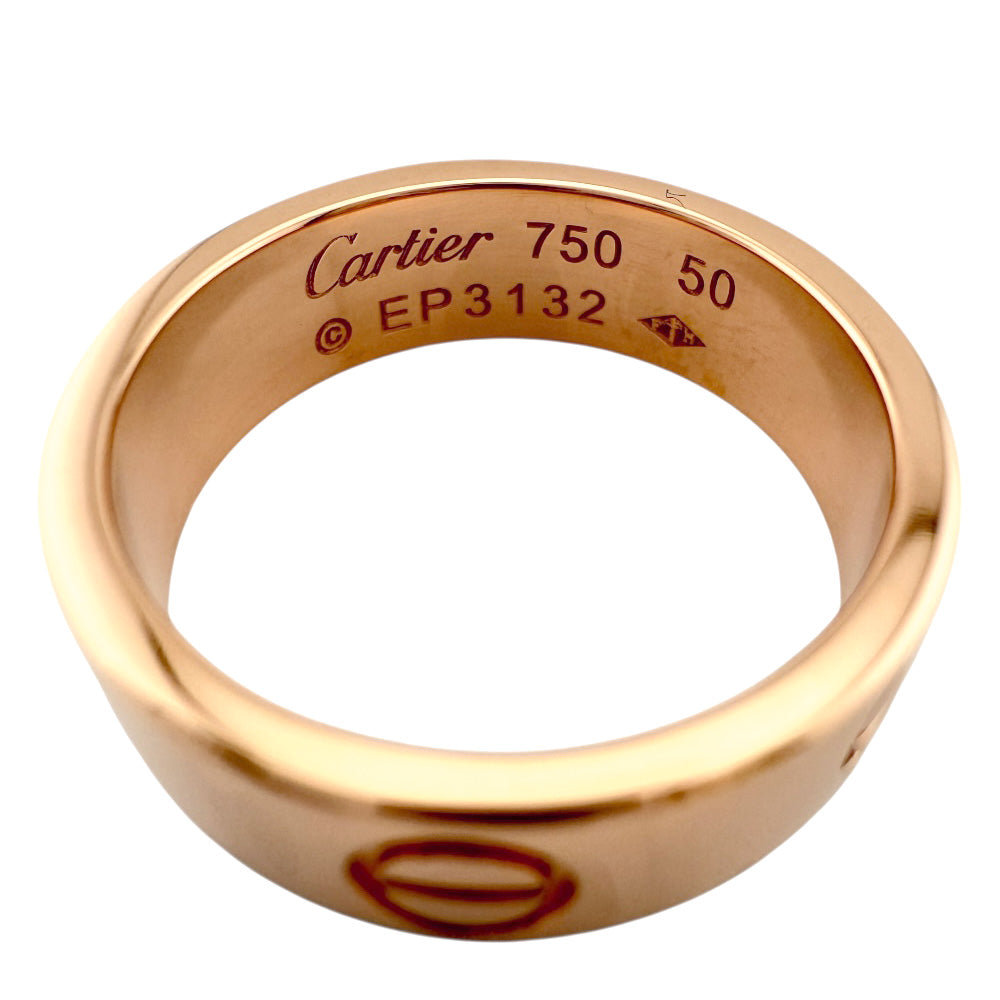 CARTIER カルティエ ラブ リング 指輪 10号 18金 K18ピンクゴールド