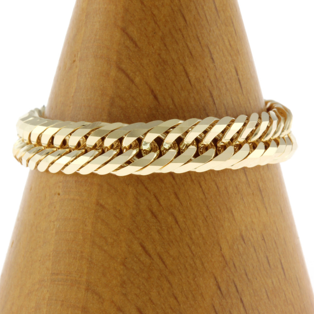 喜平 リング・指輪 12DCT 12面トリプル リング 指輪 22号 18金 K18