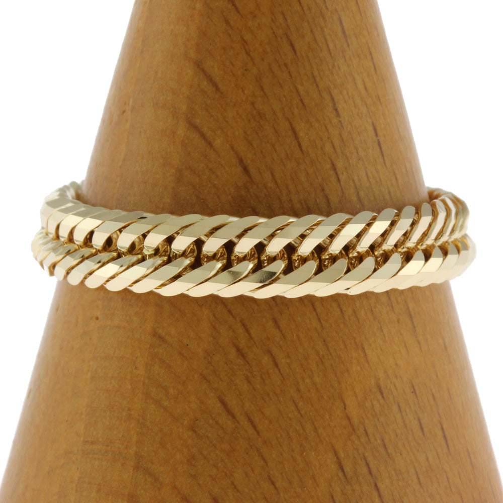 喜平 リング・指輪 12DCT 12面トリプル リング 指輪 23号 18金 K18