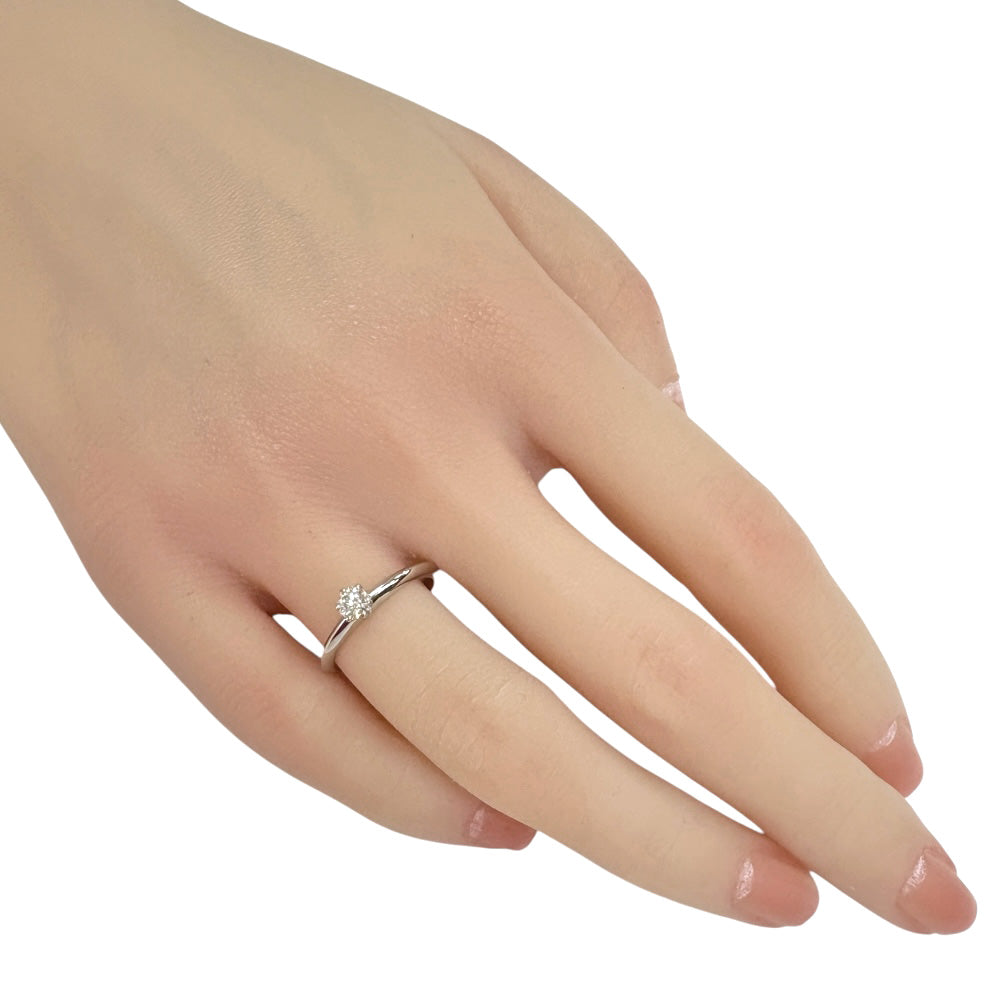 リング 指輪 11号 Pt950プラチナ ダイヤモンド 0.22ct レディース 中古