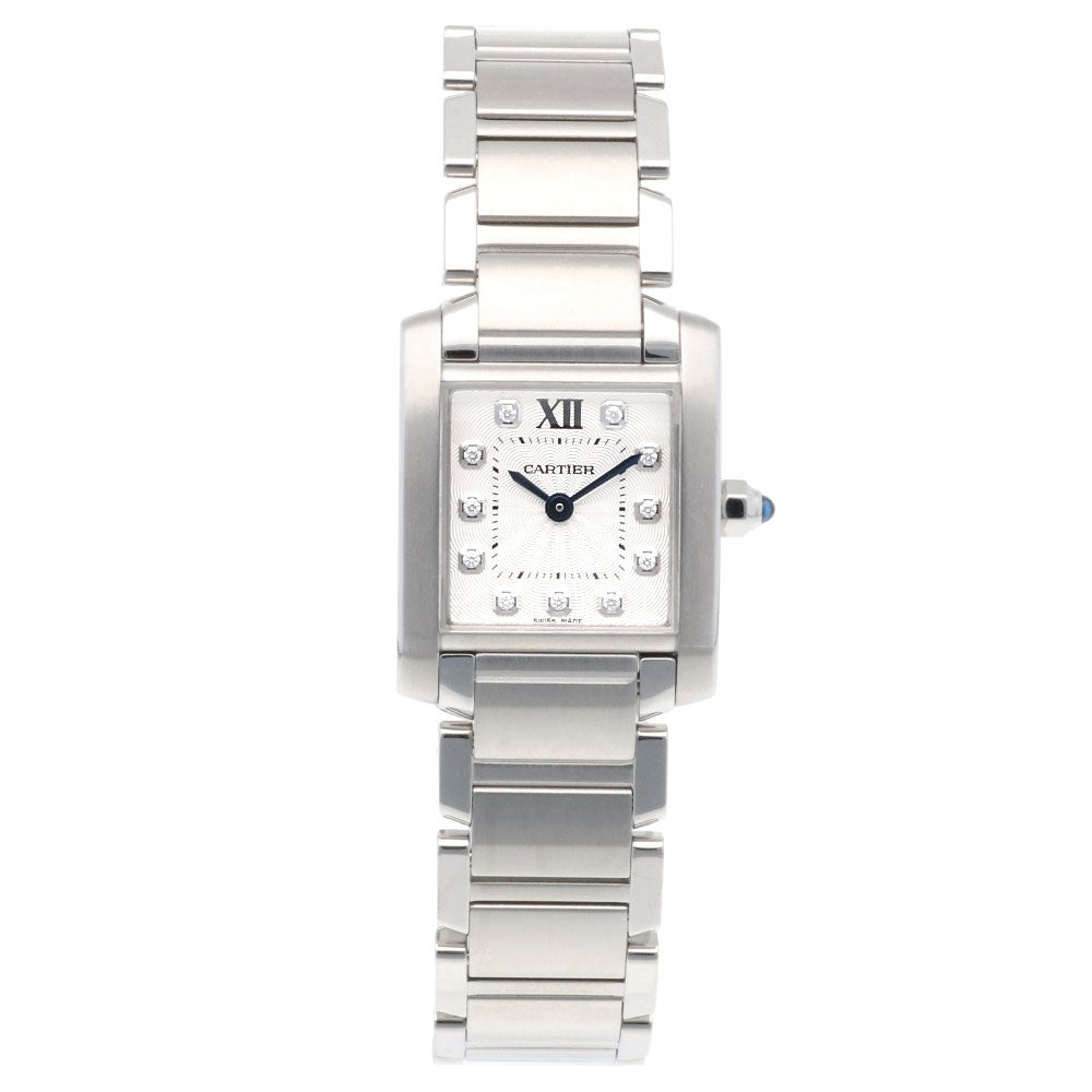 CARTIER カルティエ タンクフランセーズ SM 腕時計 ステンレススチール