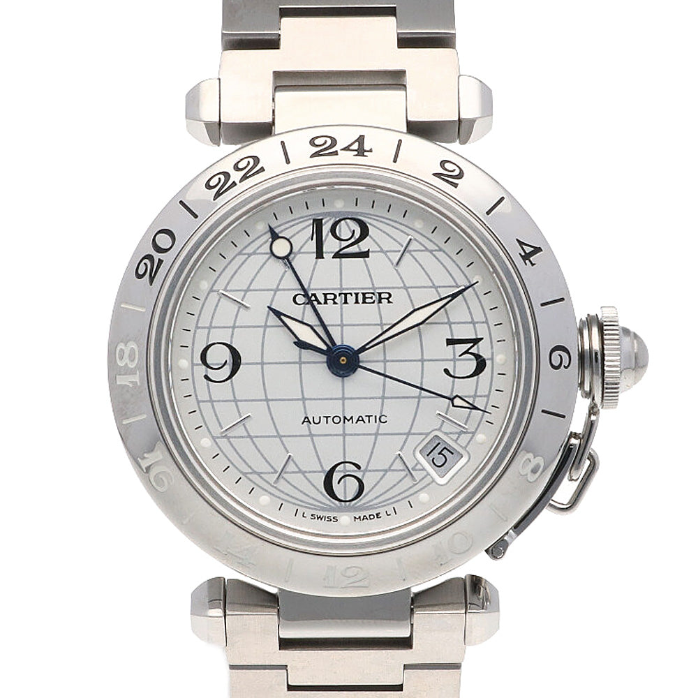 CARTIER カルティエ パシャC メリディアン 腕時計 ステンレススチール