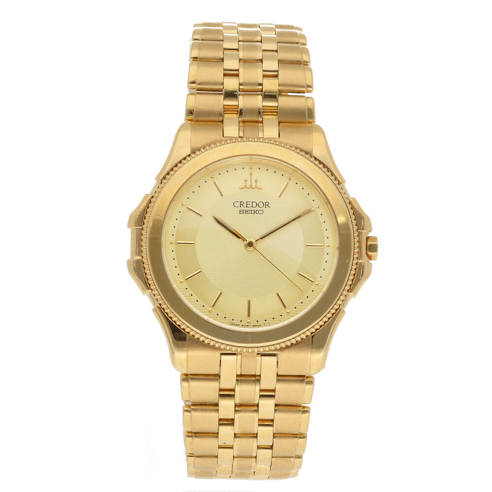 中古】 クレドール セイコー CREDOR SEIKO K18YG 腕時計 パシフィーク
