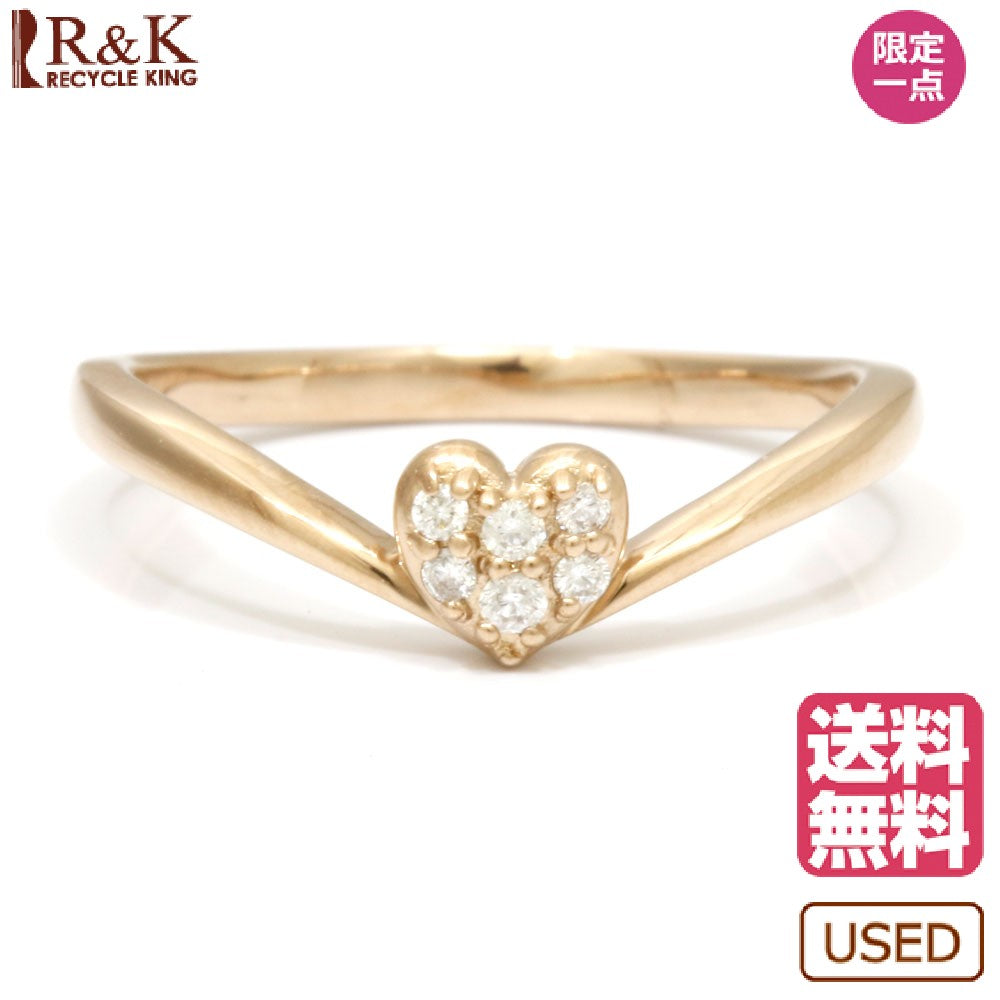中古】 サマンサティアラ Samantha Tiara K18PG リング 指輪