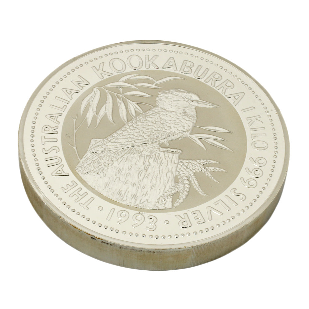 中古】 外国コイン クッカバラ カワセミ 30ドル 1キロ オーストラリア