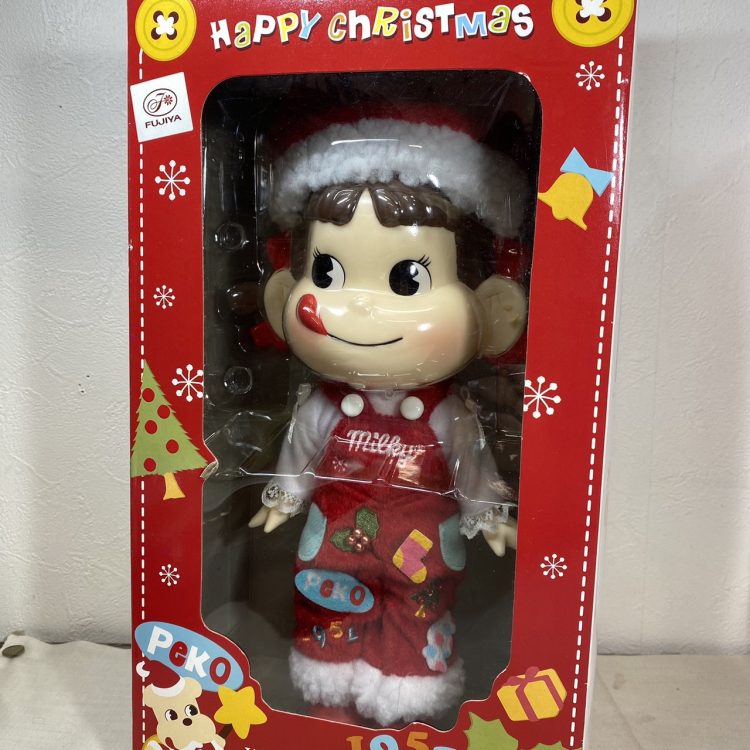 ペコちゃん人形 5個セット オーバーオール ラブリー クリスマス