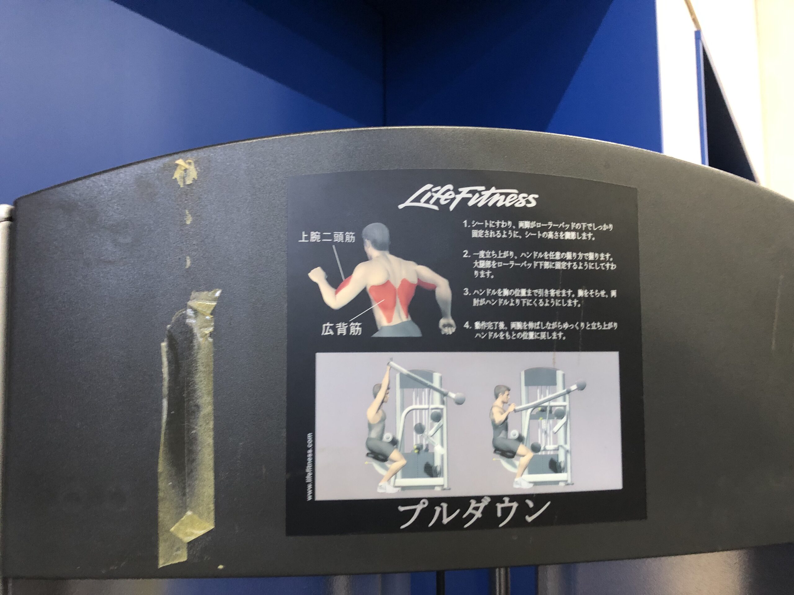 ライフフィットネス ラットプルダウンFix - リサイフィット(Recyfit)