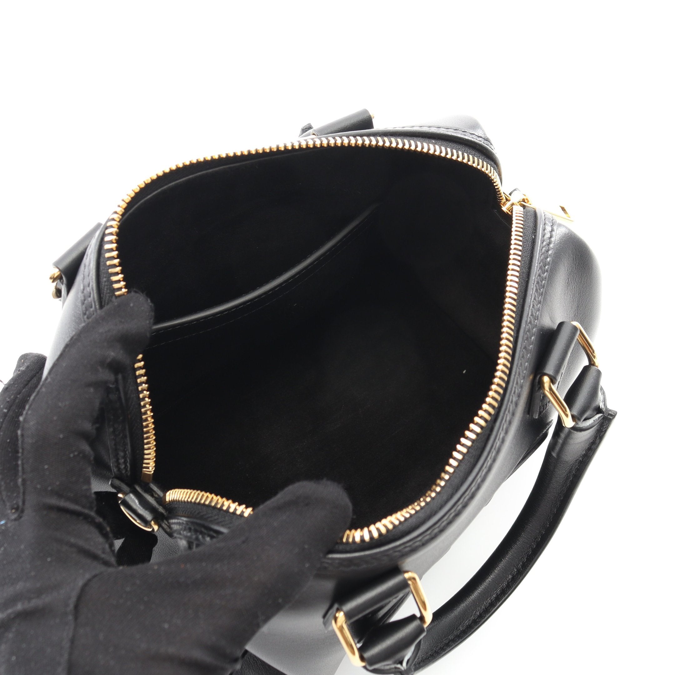 スモール ボストン キュイル トリオンフ ハンドバッグ ミニボストン