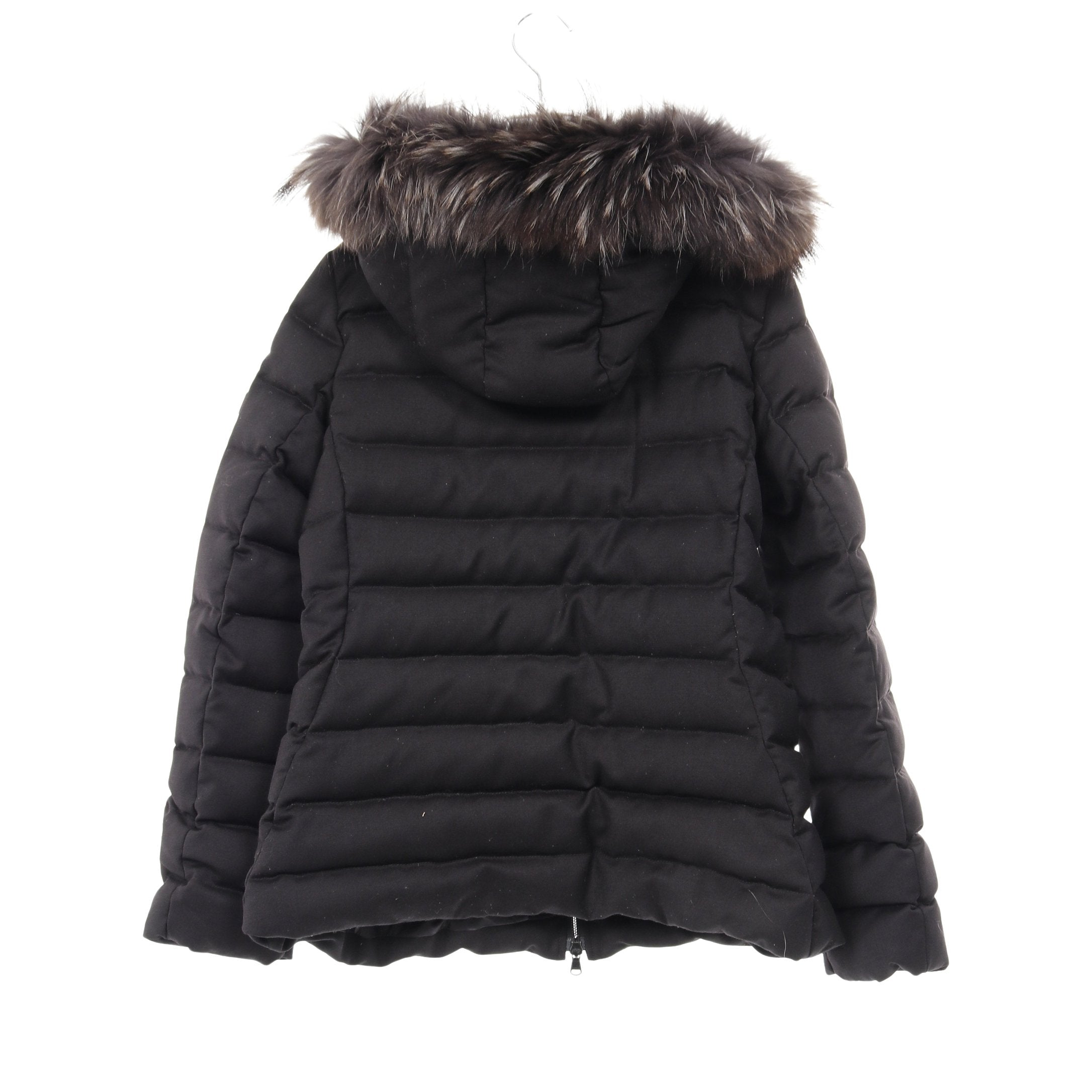 ISERA イセラ ダウンジャケット ウール ブラック B'2nd別注 フード付き