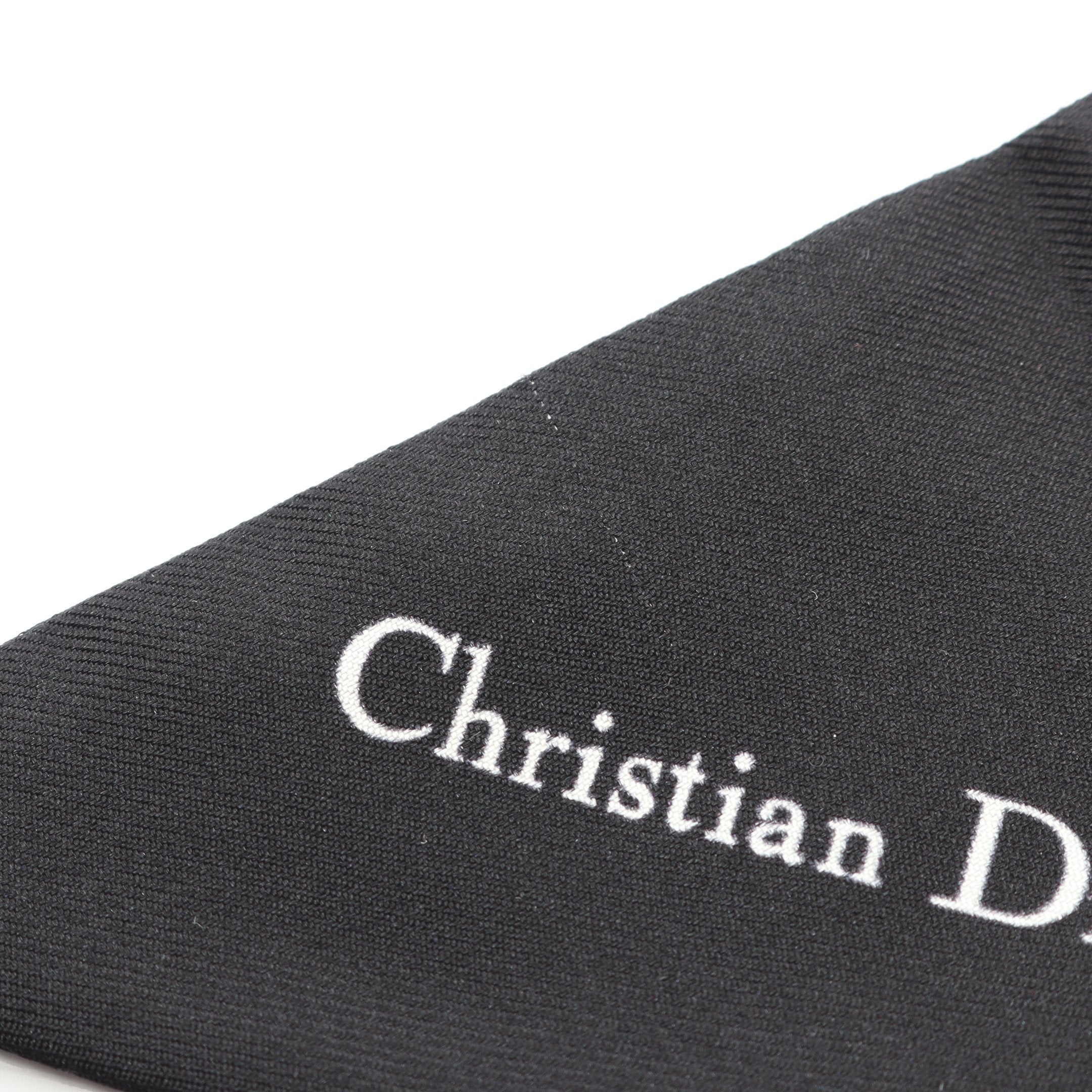 ミッツァ リボン スカーフ レオパード シルク ピンクレッド ブラック