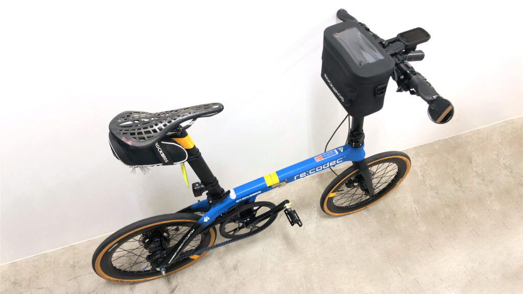 カーボンフレーム折りたたみ小径車カスタム 私がわかったこと② | re