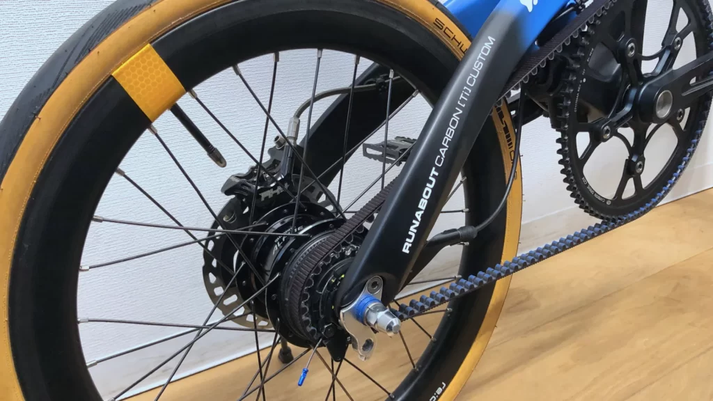 ベルトドライブ化 & 内装変速化手順 Gates Carbon Drive & Shimano