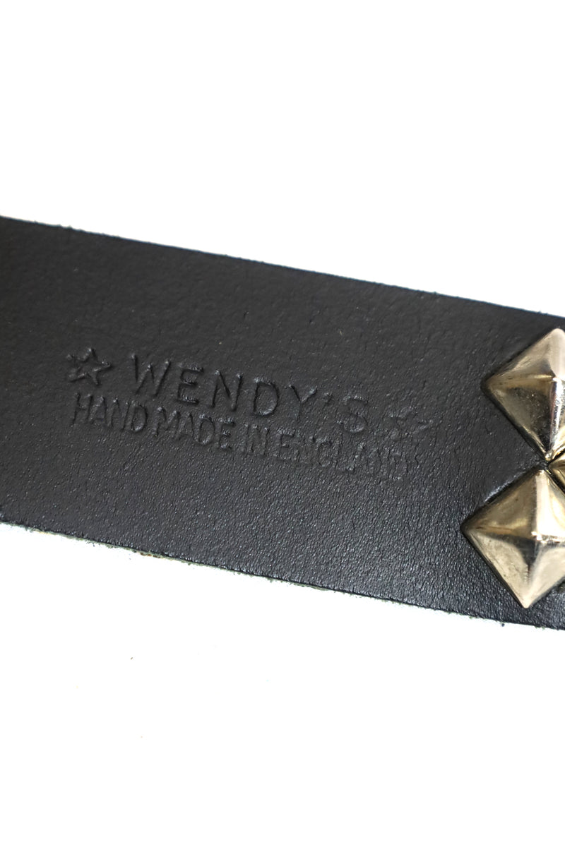 Wendy's of LONDON / 2×1 Small Pyramid Stud Belt – redtriangle