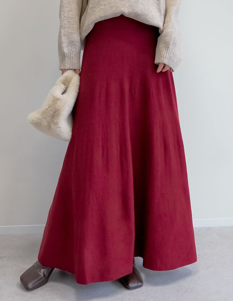 ミラノリブフレアニットスカート - スカート通販 | 人気レディース