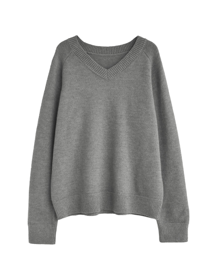 アルパカタッチVネックニットプルオーバー - トップス通販 | 人気