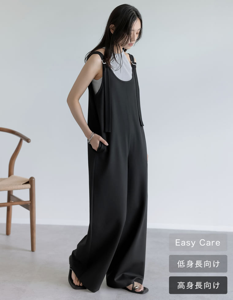 深Vネック金ボタンオールインワン - オールインワン通販 | 人気