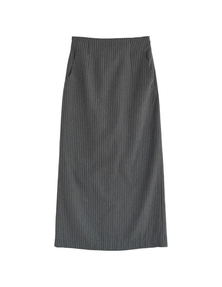 微起毛ストライプタイトスカート - スカート通販 | 人気レディース