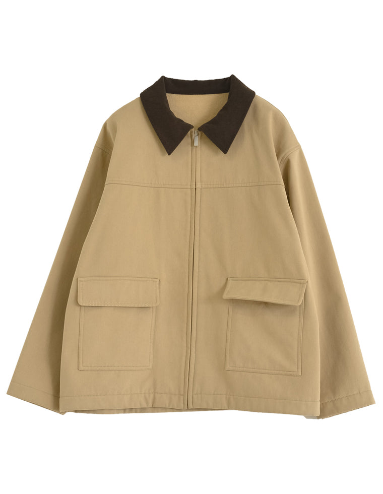 コーデュロイカラーカバーオールジャケット - ジャケット/アウター通販