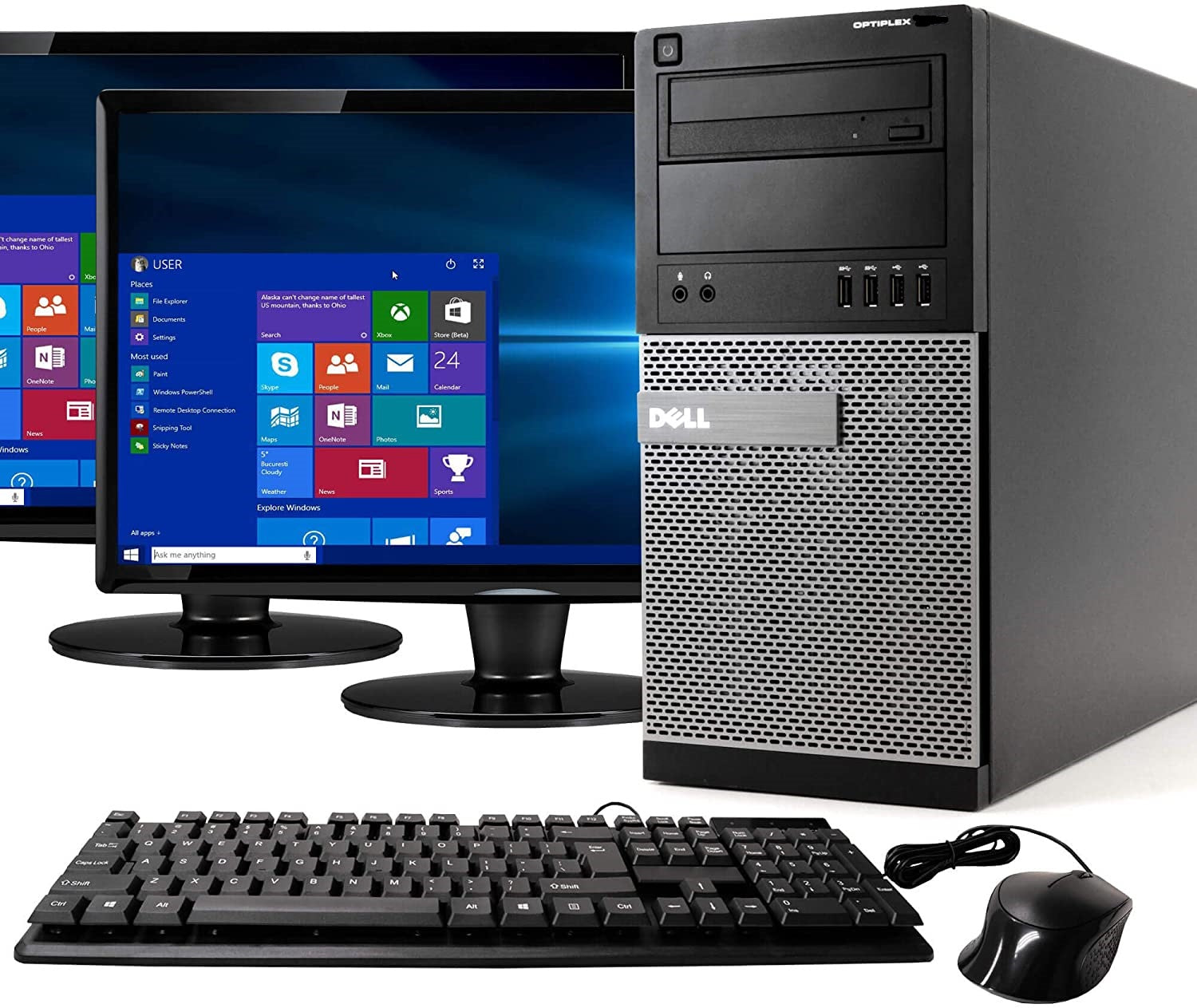 Dell Optiplex Tower Computer Windows 10 or Windows XP Keyboard