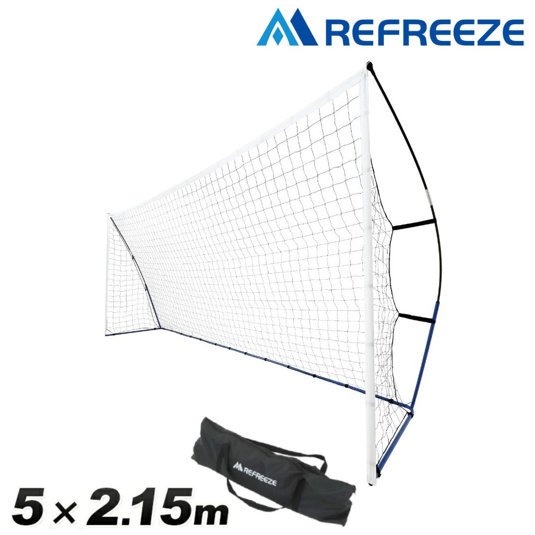REFREEZE(リフリーズ) 5×2.15m ポータブル サッカーゴール 収納バッグ