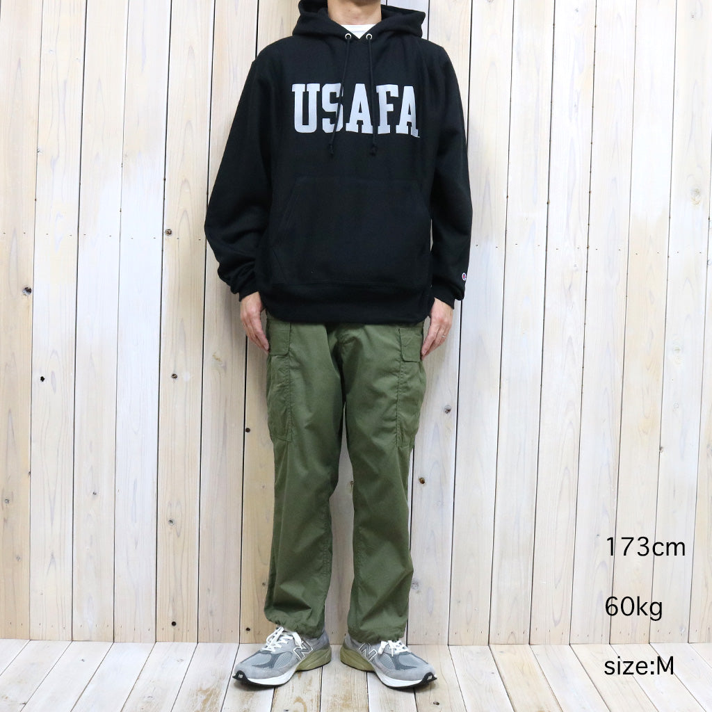 Champion『USAFA CHAMPION REVERSE WEAVE HOODIE』(BLACK) – Reggieshop