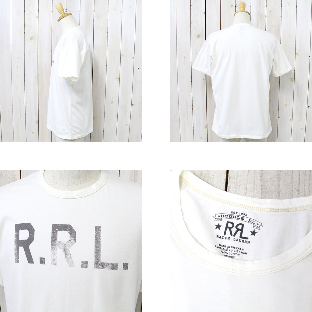 Double RL『LOGO JERSEY T-SHIRT(R.R.L.)』(WHITE) – Reggieshop