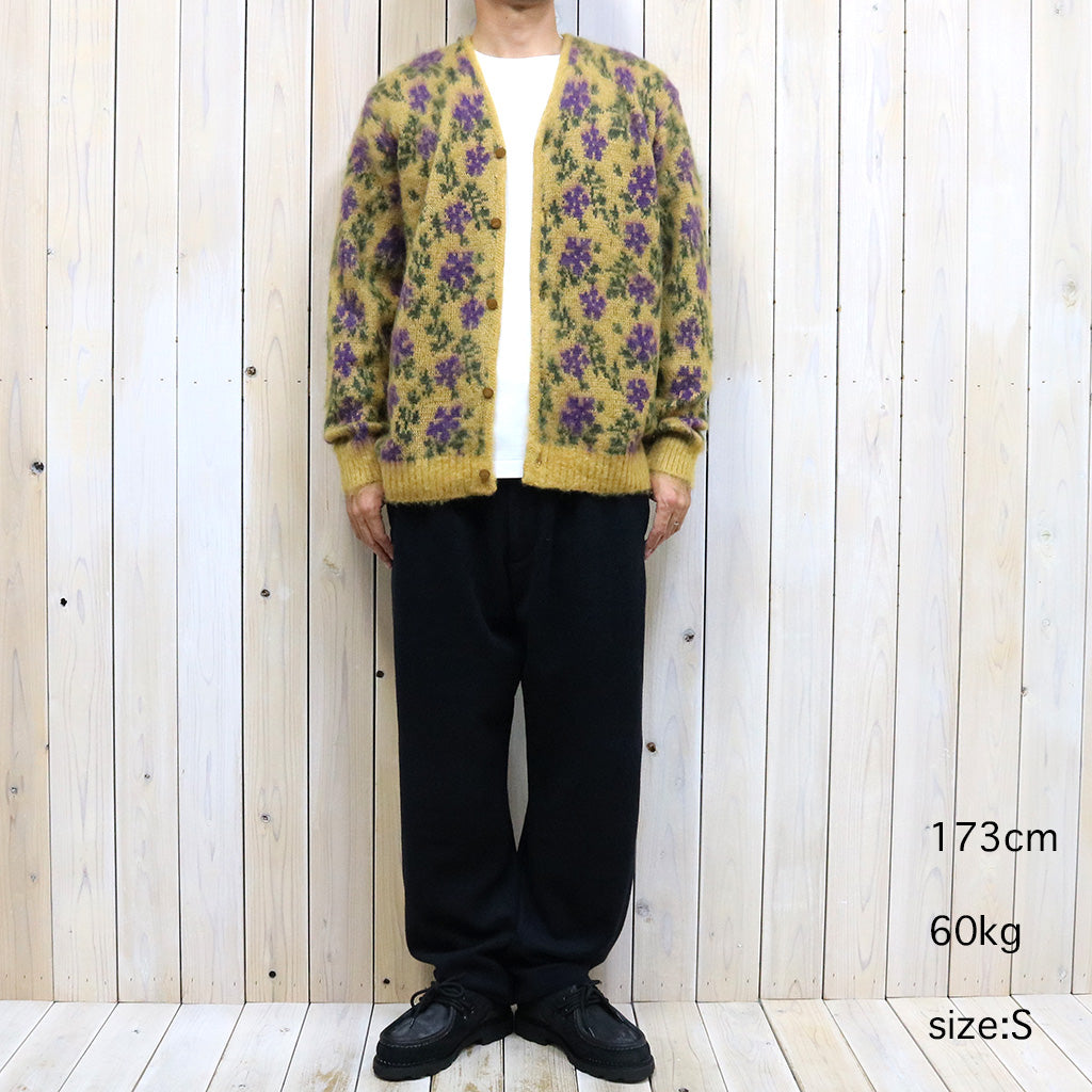 Needles『Mohair Cardigan-Flower』(Yellow) – Reggieshop