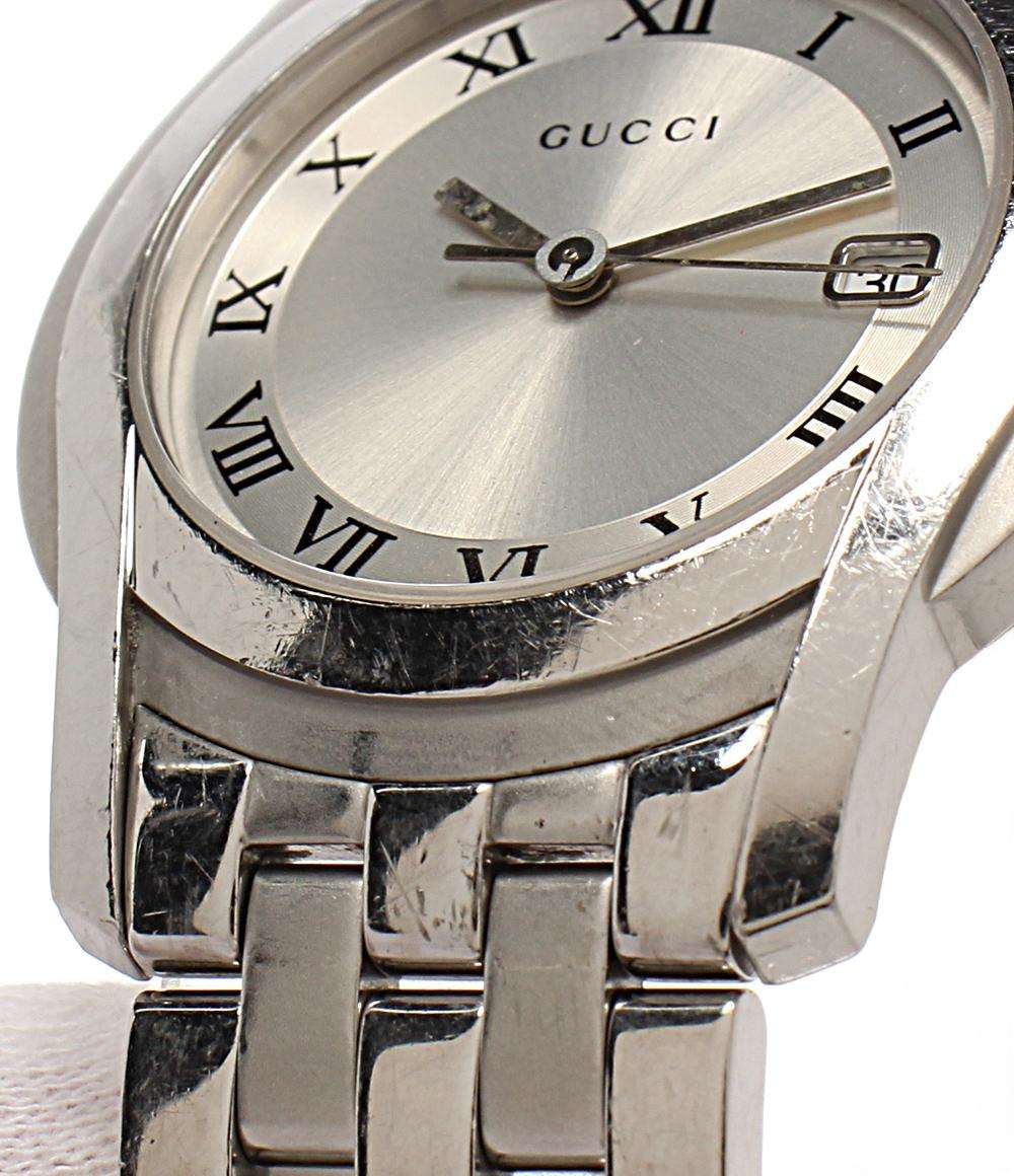 GUCCI 腕時計 クオーツ シルバー 5500M メンズ グッチ – Rehello by