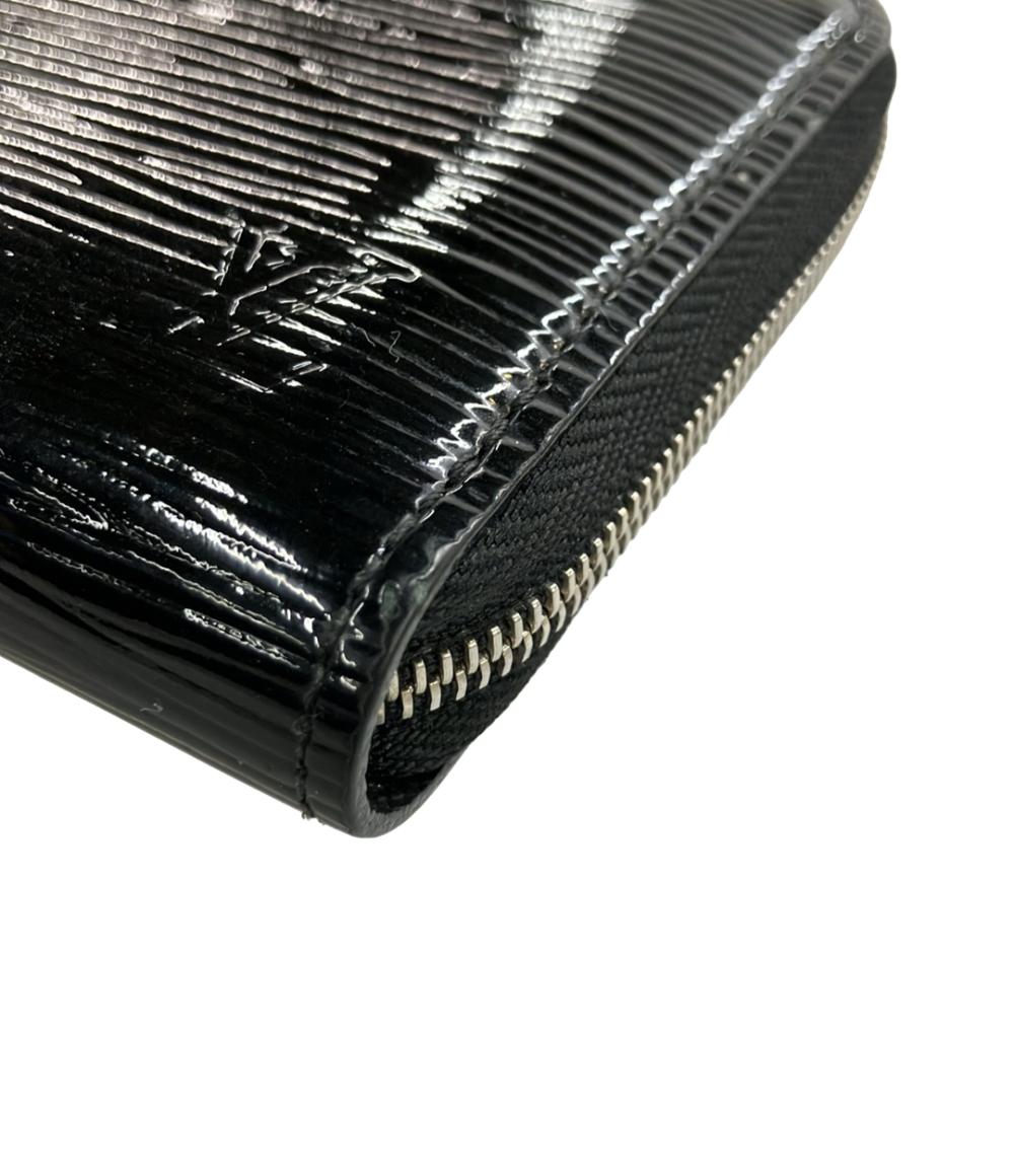 LOUIS VUITTON コインケース パテントレザー エピ ジッピー コイン