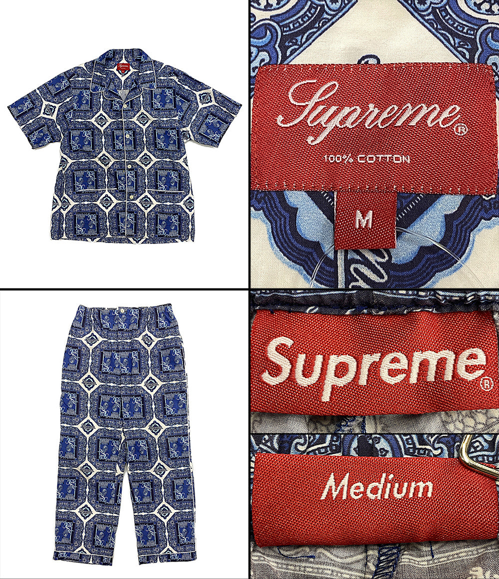 Supreme パジャマ REGENCY PAJAMA セットアップ 22SS メンズ SIZE M