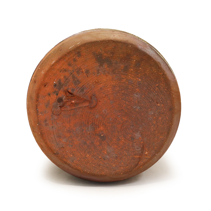 藤原雄(ふじわらゆう) 備前焼 花入 花瓶 共箱付き ブラウン｜Reizm(リズム)