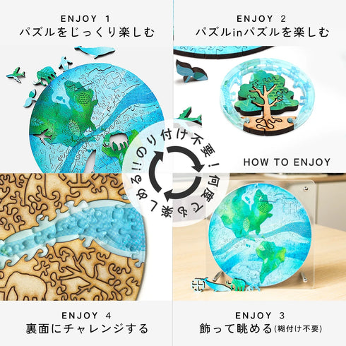 6月入庫分予約】宇宙の破片 EARTH 地球と専用フレームセット – ご褒美