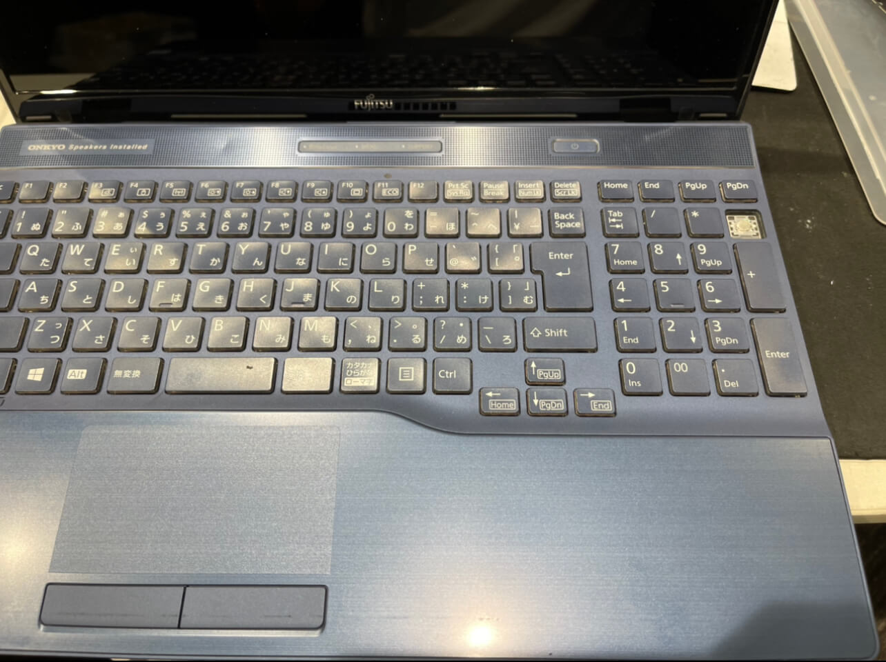 キーが取れた!!【富士通LIFEBOOK AH77/D1】 - パソコン修理・データ