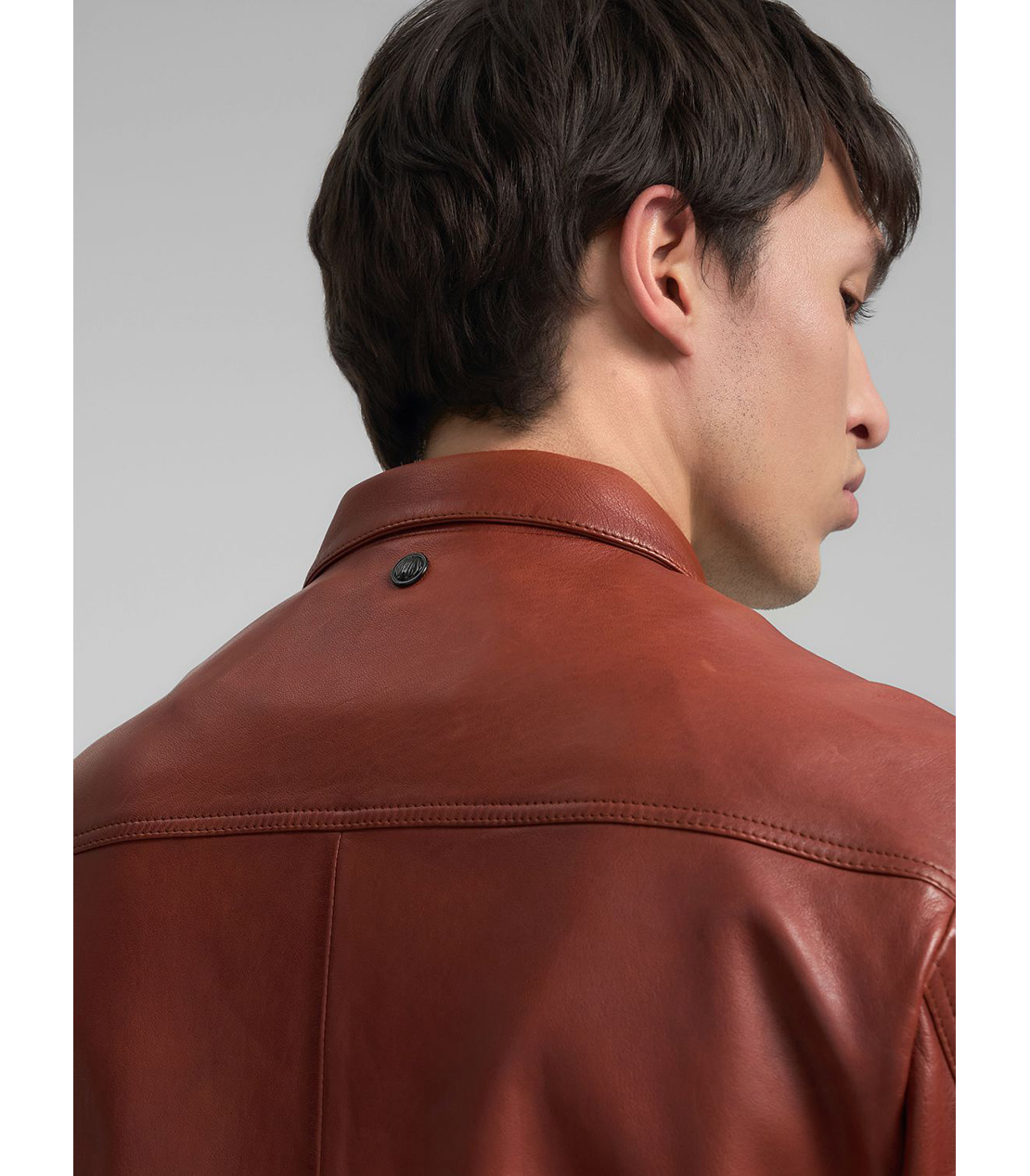 リラックスフィット ワックスレザージャケット｜REPLAY リプレイ公式