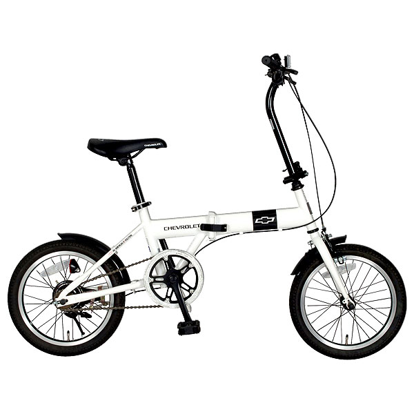 直送 代引き不可】シボレー 折りたたみ自転車 16インチ FDB16