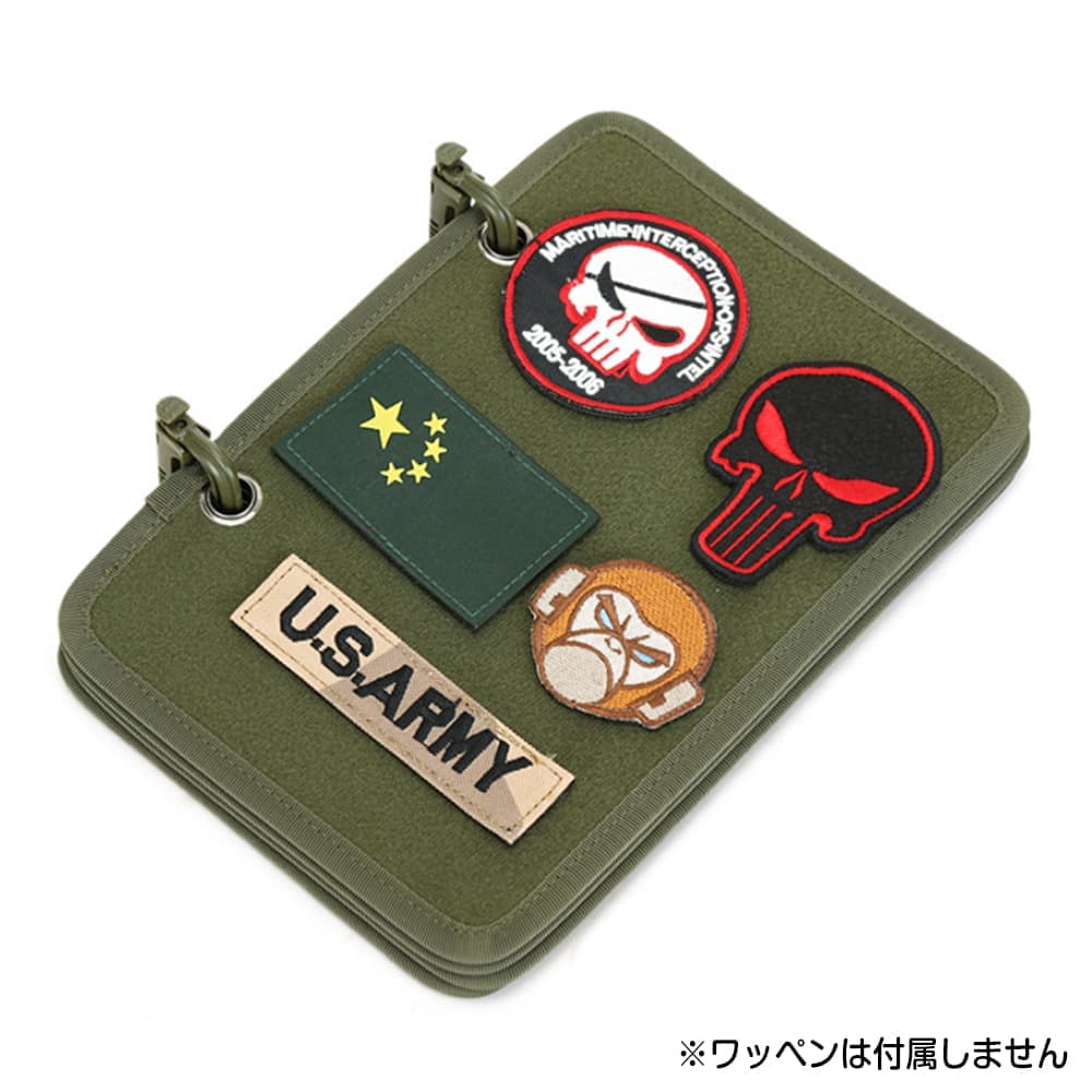パッチブック ベルクロワッペン用 コレクション収納 | ミリタリー