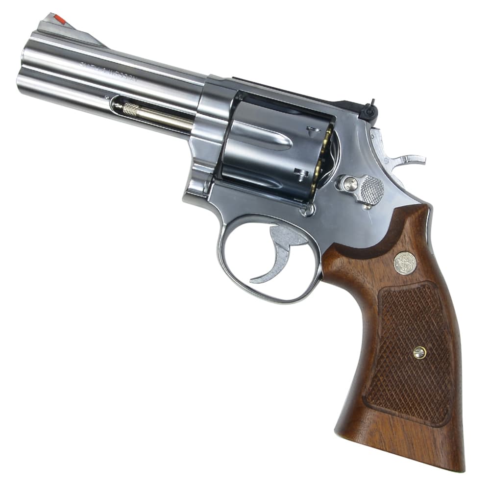 マルシン ガスガン M686 Xカートリッジ ABS シルバー 木製グリップ