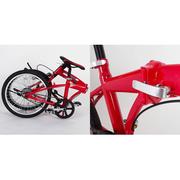 フェラーリ 折りたたみ自転車 20インチ TDB20 MG-FR20 | ミリタリー