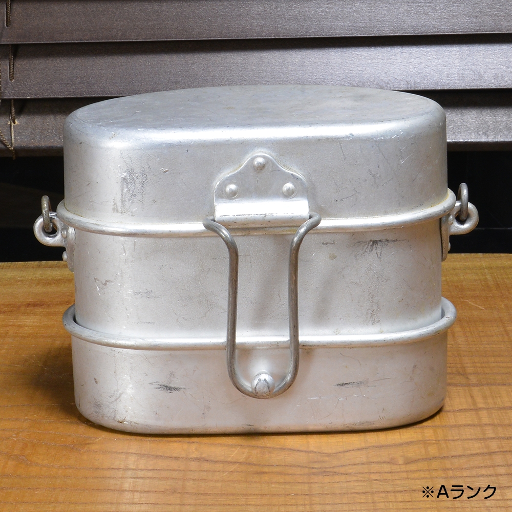 イタリア軍放出品 メスキット 飯盒 アルミ製 三段式 | ミリタリー