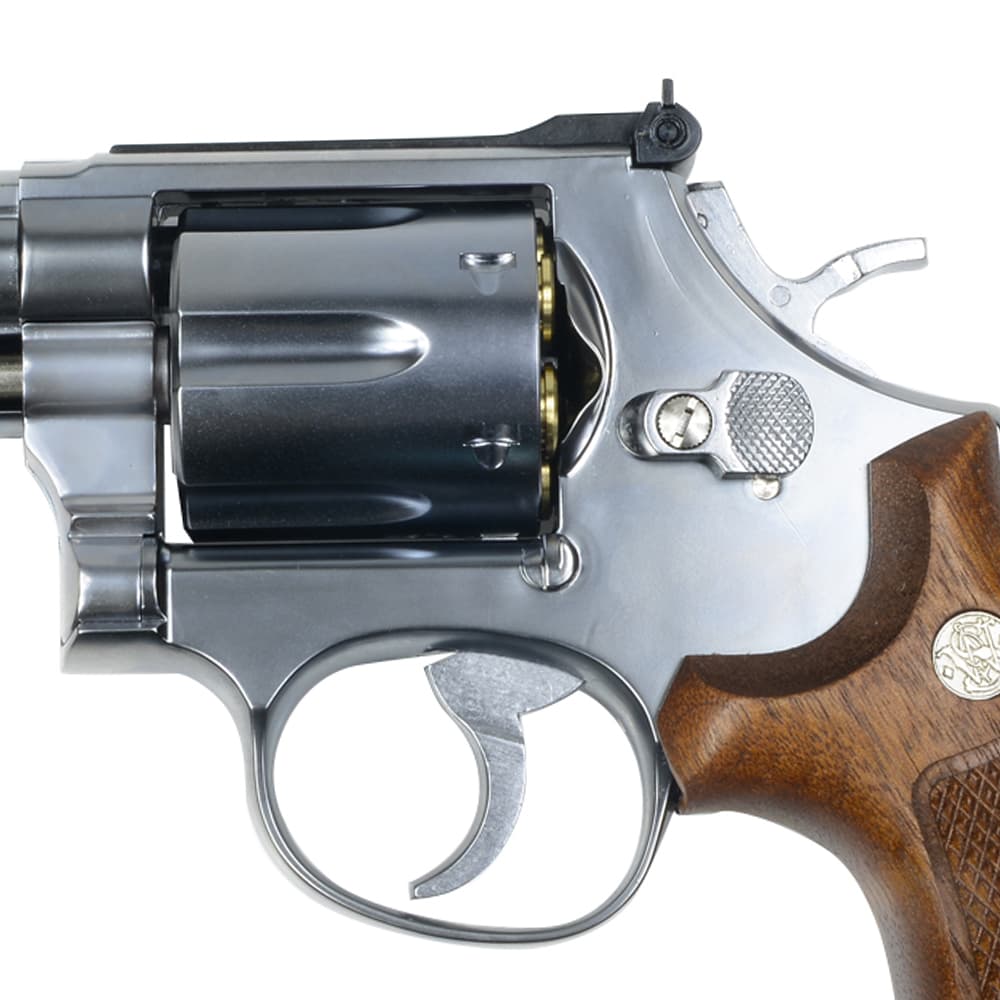 マルシン ガスガン M686 Xカートリッジ ABS シルバー 木製グリップ